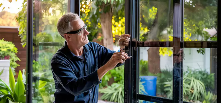 Replacing Sliding Door Lock Nicholasville