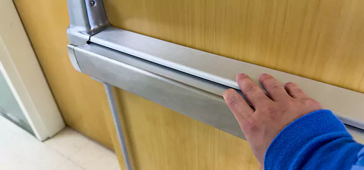Installing a Push Bar on a Door Nicholasville